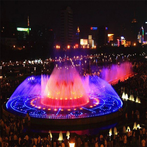 广东江门人工瀑布景观