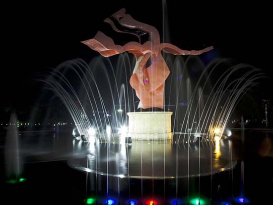 山东临沂水景喷泉设计