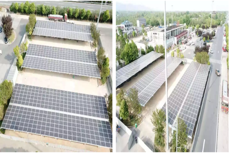 河北唐山玉田新型光伏车棚多少钱选择河北金标