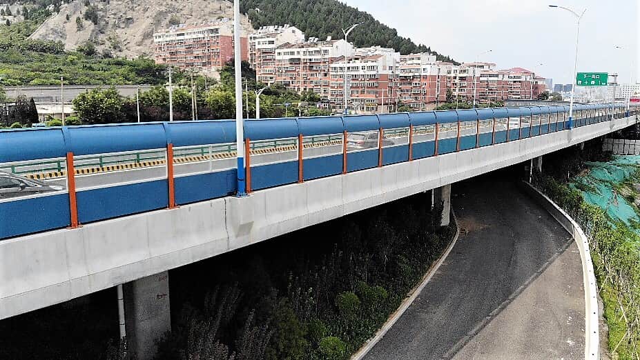 浙江衢州江山公路声屏障厂家河北金标全国直发