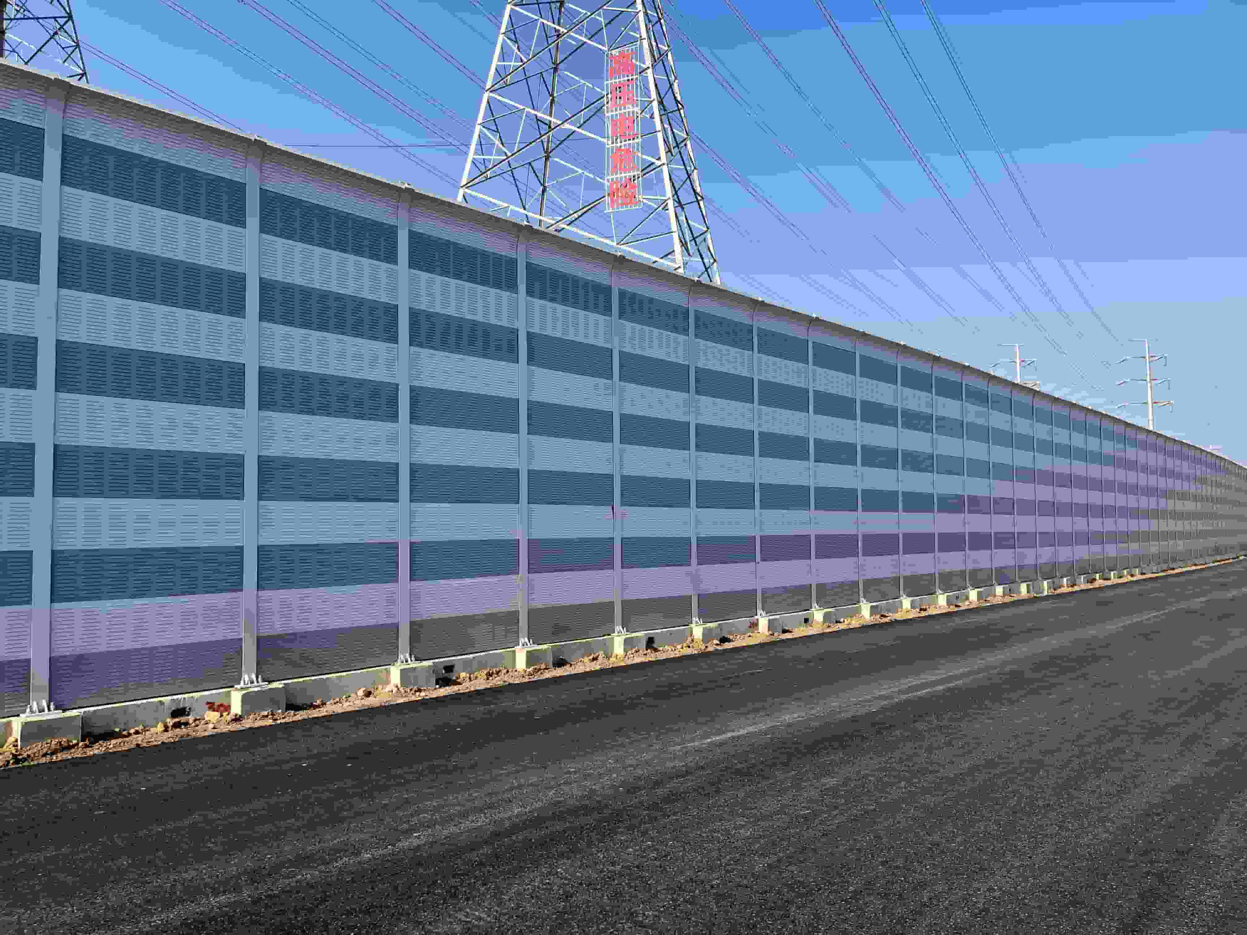 陕西渭南潼关透明公路声屏障厂家河北金标专注质量