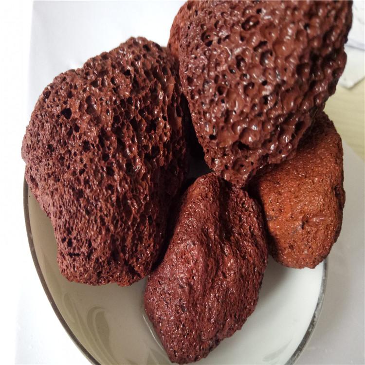 遂宁造景火山岩污水处理滤水陶粒污水处理用沸石厂家直销