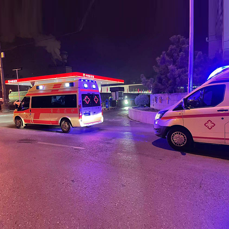 佛山三水长途跨省救护车租赁收费价目表「长途转运」