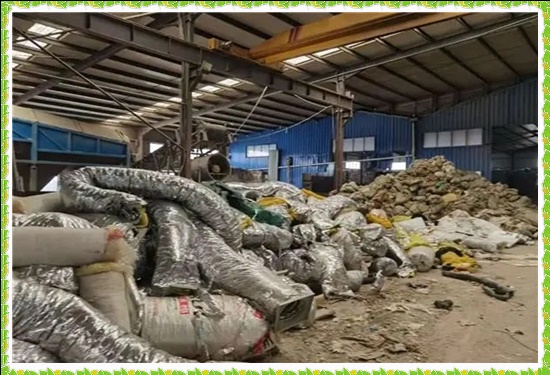 南通启东处理废旧保温棉固废综合处理