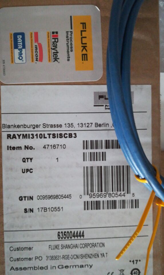 红外测温仪FLUKE568-2代理2026价格一览表