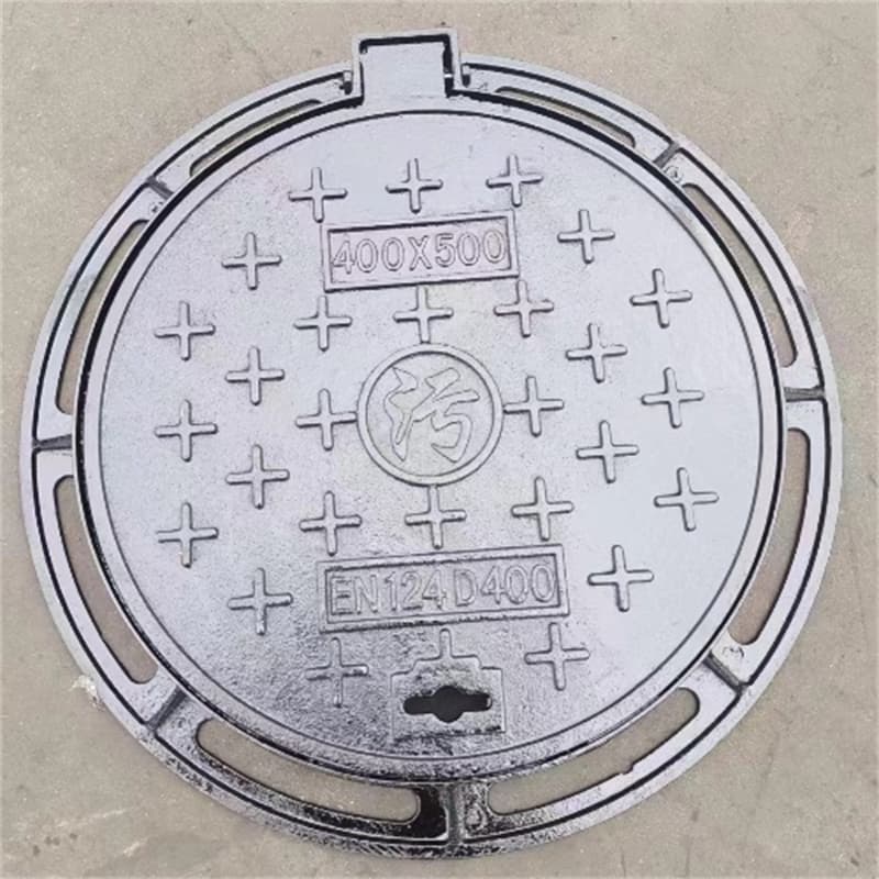 广东江门雨水球墨铸铁井盖圆形按口碑