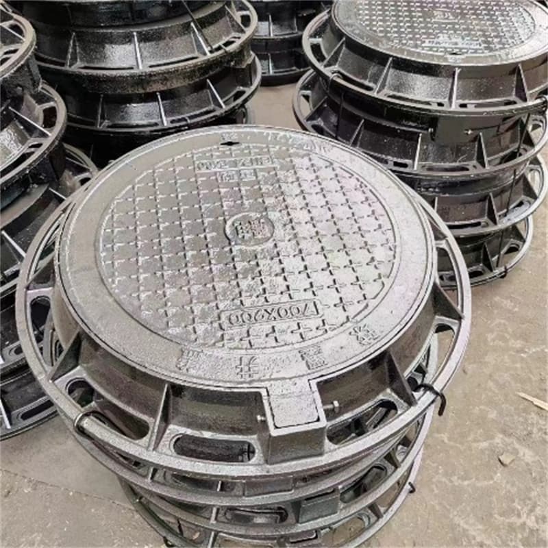 湖北十堰热力球墨铸铁井盖圆形人气