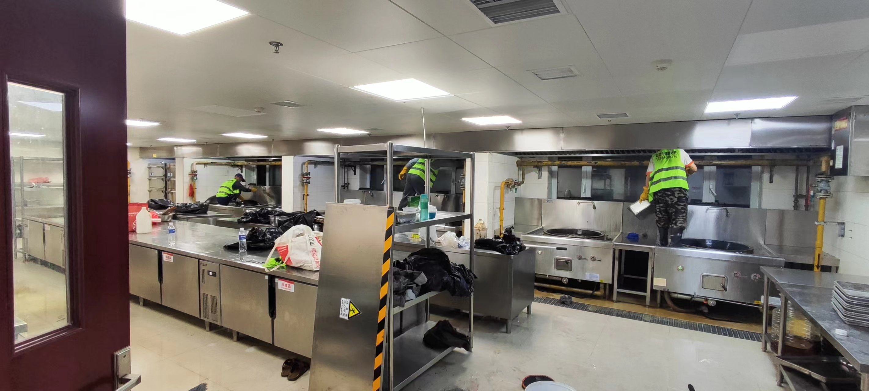 张家口桥东-清洗排烟管道-大型厨房烟道清洗「有正规清洗资质」