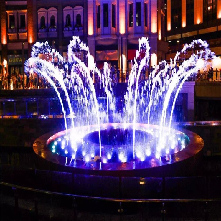 甘肃酒泉人工瀑布景观