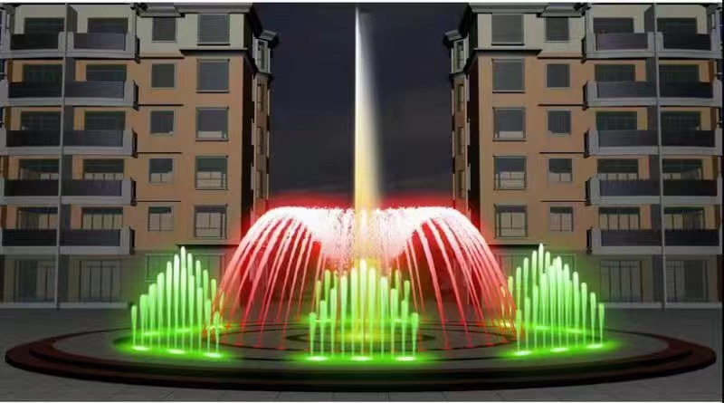 山东聊城喷泉设备