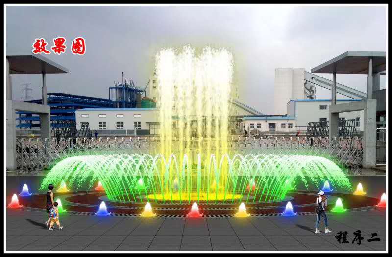 广东肇庆水景喷泉设计