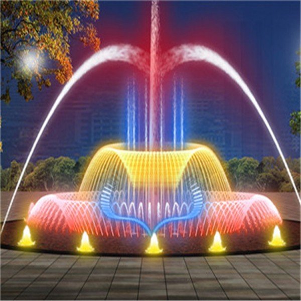 湖南郴州人工瀑布景观