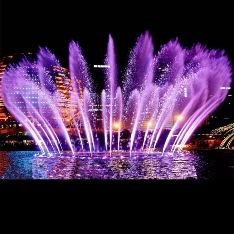 四川达州小区景观喷泉施工