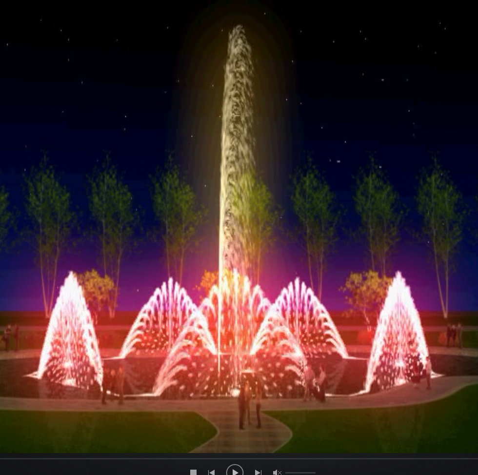 黑龙江鹤岗喷泉设备