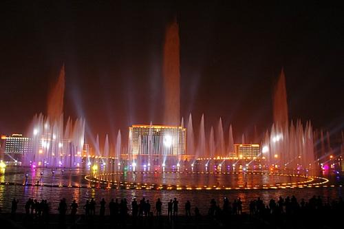 浙江台州小区景观喷泉施工