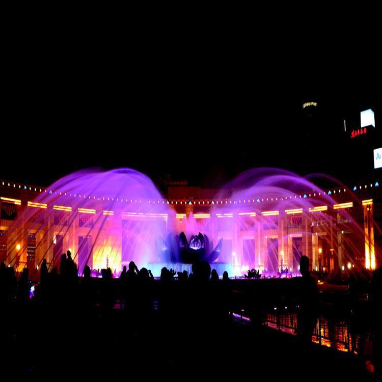 广西钦州水景喷泉设计