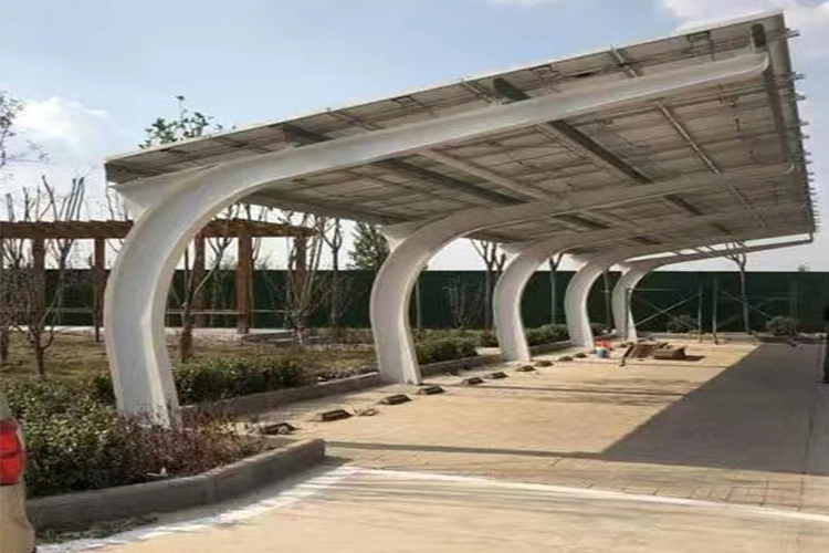 贵州遵义道真光伏车棚多少钱河北金标来定做