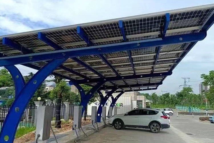 云南保山施甸新型光伏车棚多少钱选择河北金标