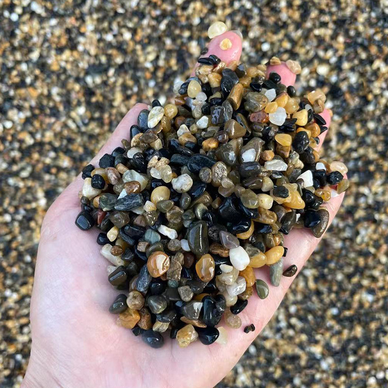 聊城变压器鹅卵石米黄色鹅卵石价格