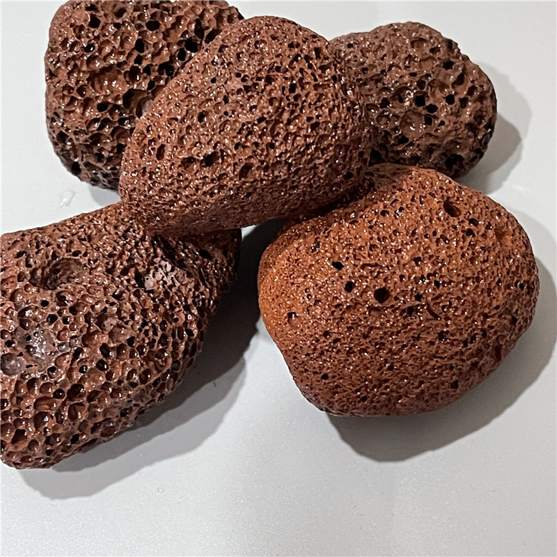 襄樊人工湖湿地用红色火山岩轻质减震陶粒蜂窝沸石用途