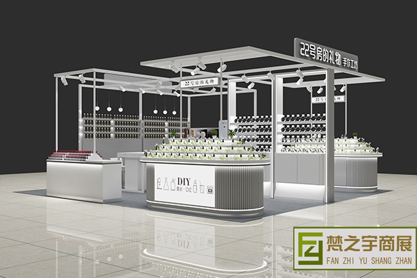 沈阳精品银饰展柜设计
