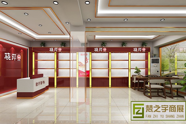 沈阳玉器展台效果图