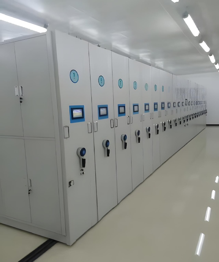 湖州智能档案密集架厂家-档案馆智能密集柜定做工厂/设计方案
