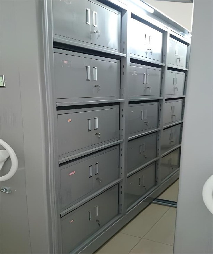 海口电动密集柜厂家-书架智能密集架哪里买/方形钥匙锁