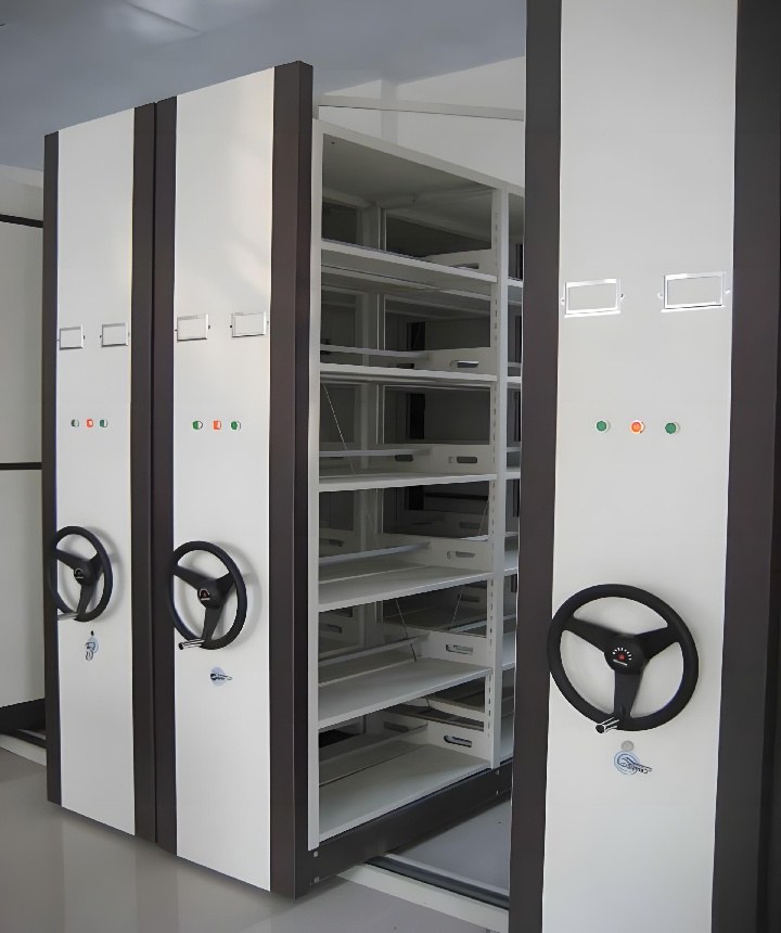 乌海密集书架厂家-校用智能密集柜代理价/质量保障