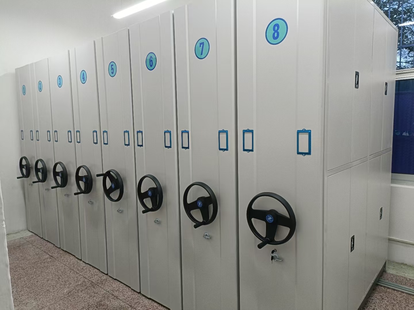 黑河档案密集柜-智能式表库密集柜实力厂家2026