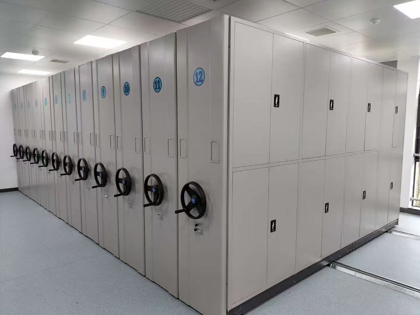 阿拉善移动密集架-直列式档案密集架品牌厂家2026