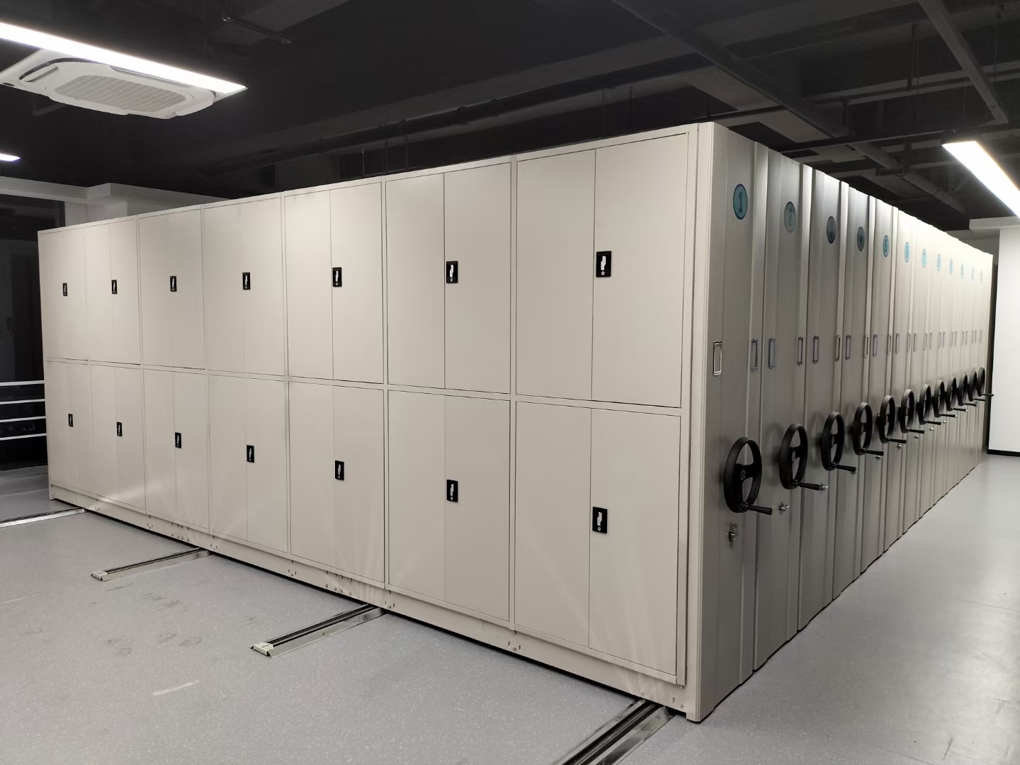 金华手动密集架-档案室三化一体密集柜诚信经营2006