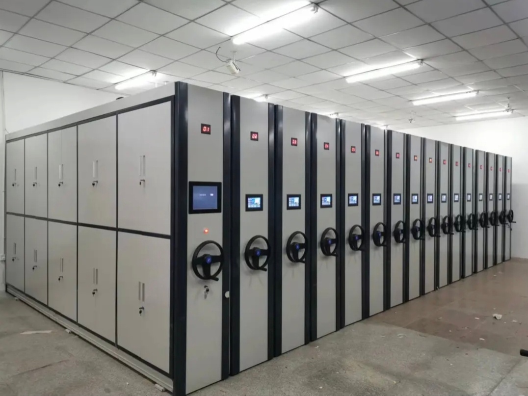 潜江手摇密集架-玻片密集柜厂家供应2006