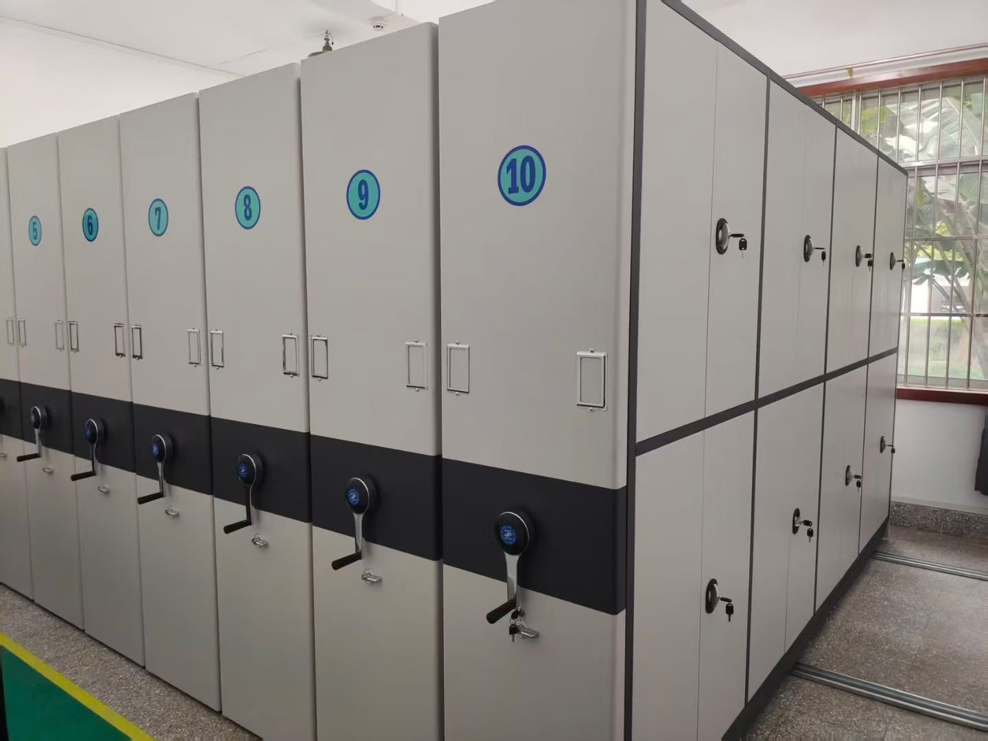 泰州导轨式档案柜-手动档案室密集柜源头厂家2026