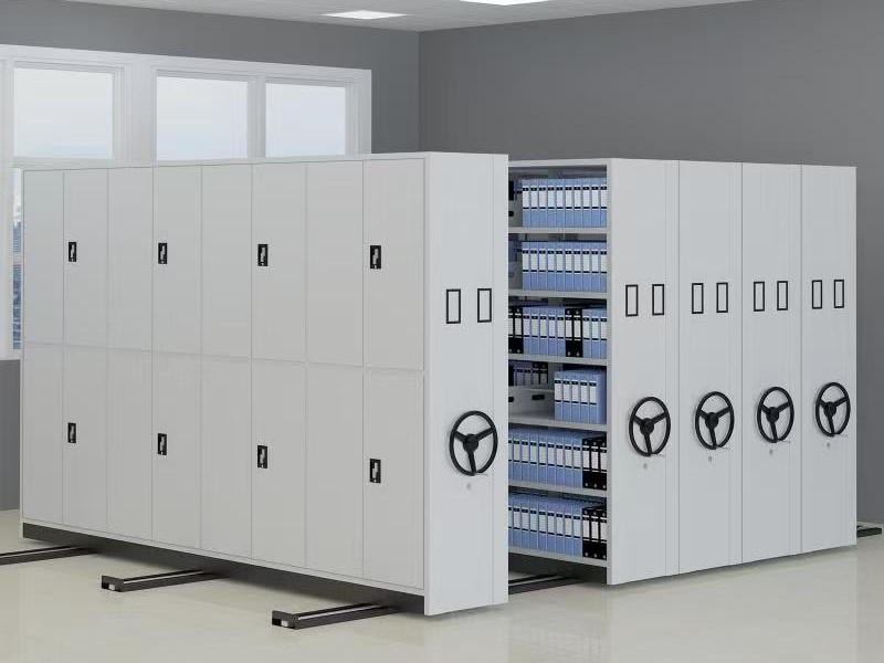 贵州毕节智能密集柜启停利落 档案架密集柜2006