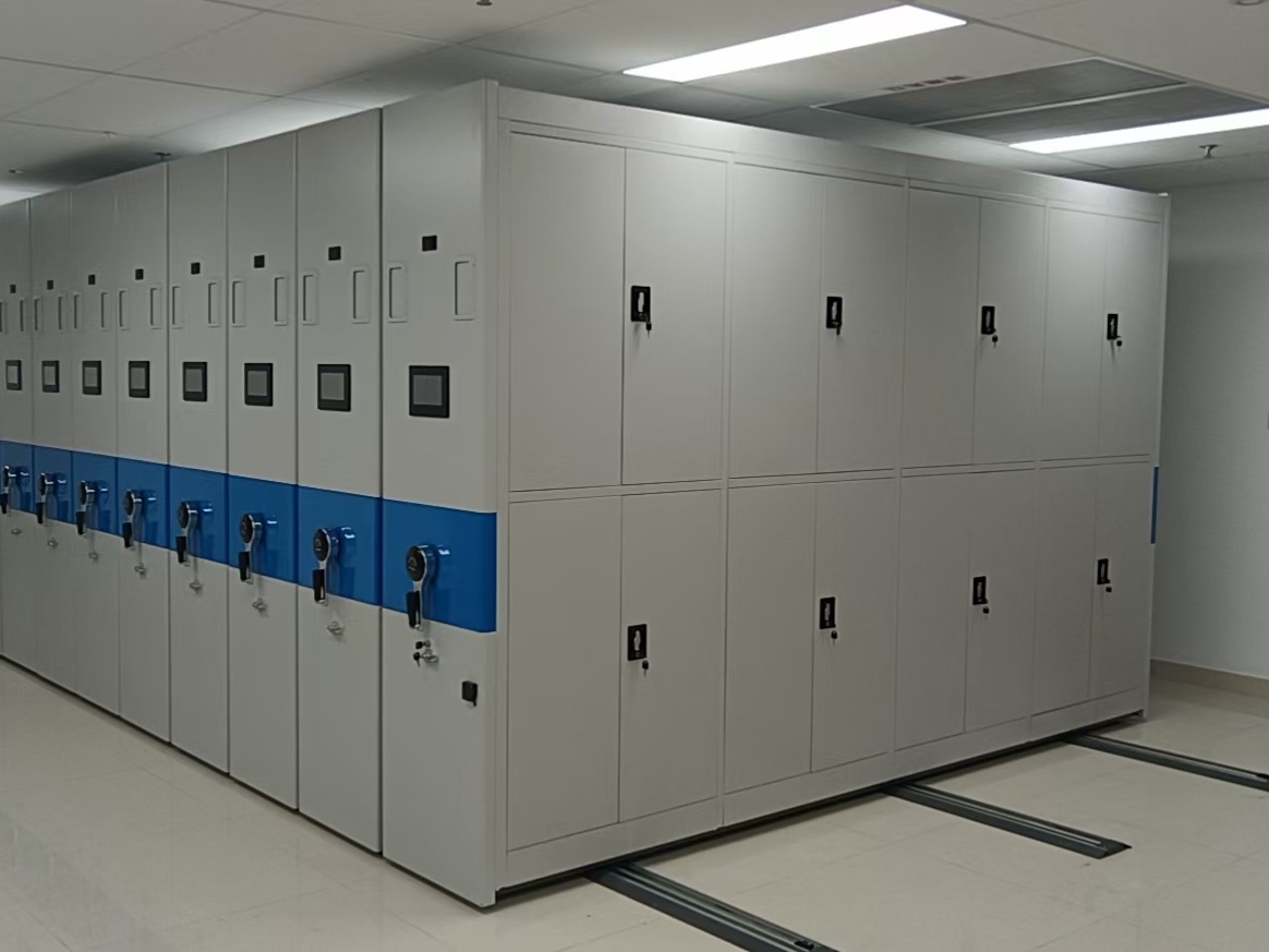 德阳导轨式档案柜-五层双面档案架质量放心2026