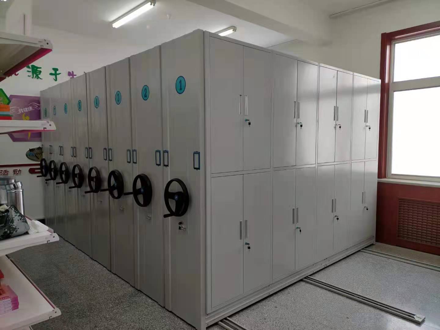 海西手动密集柜-档案室手摇密集架/2026+市+县+区+域服务