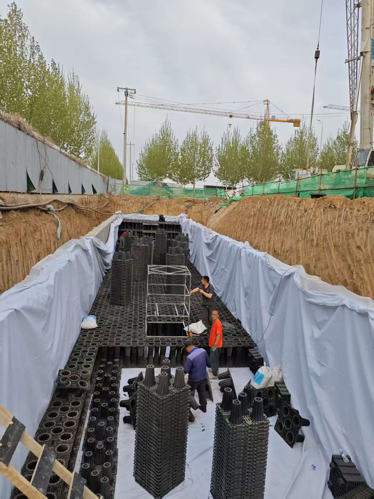 宁夏公园塑料蓄水模块厂家电话多少钱