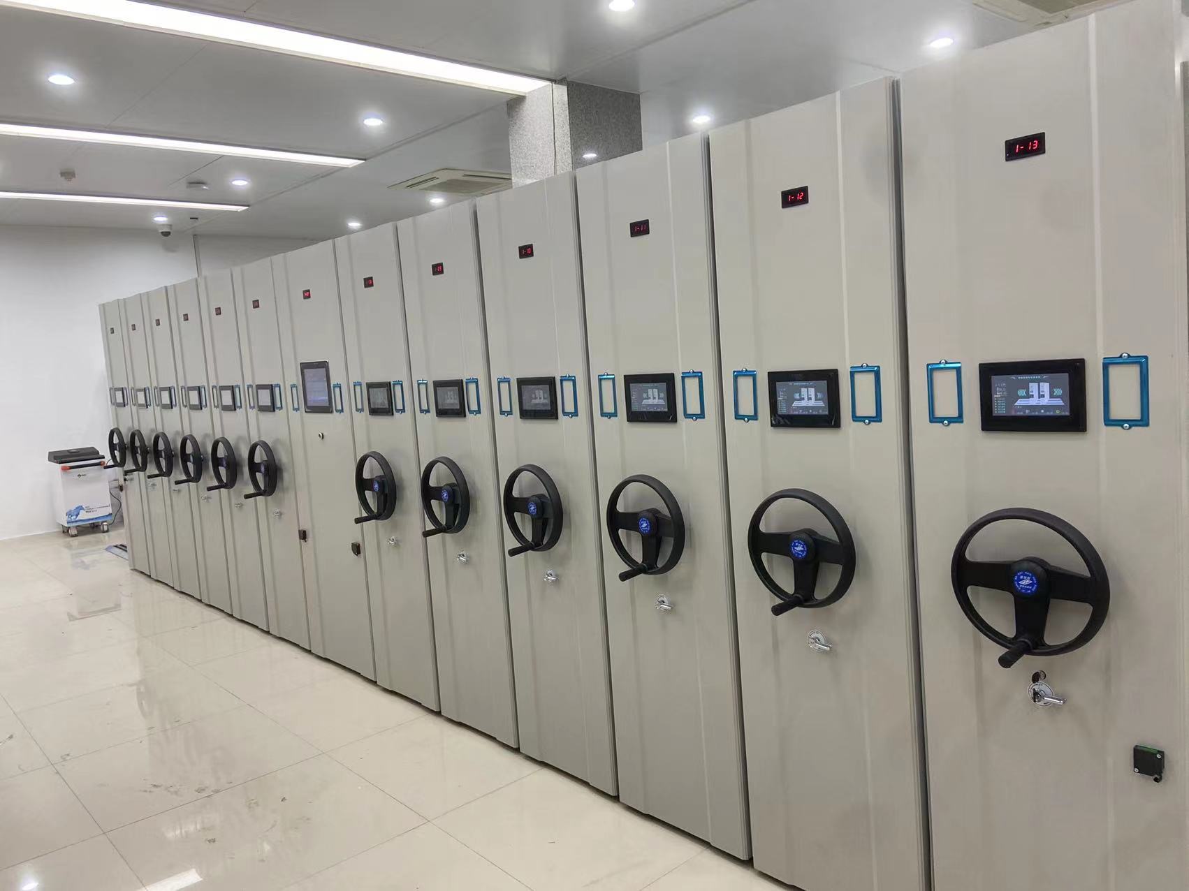 河池定制档案室智能密集柜<金虎力家具生产代工厂>