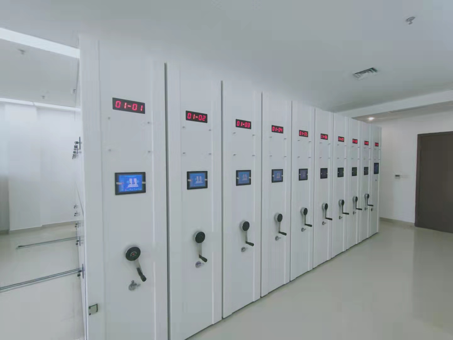 常州定做电动档案柜<金虎力办公家具定做企业生产厂>