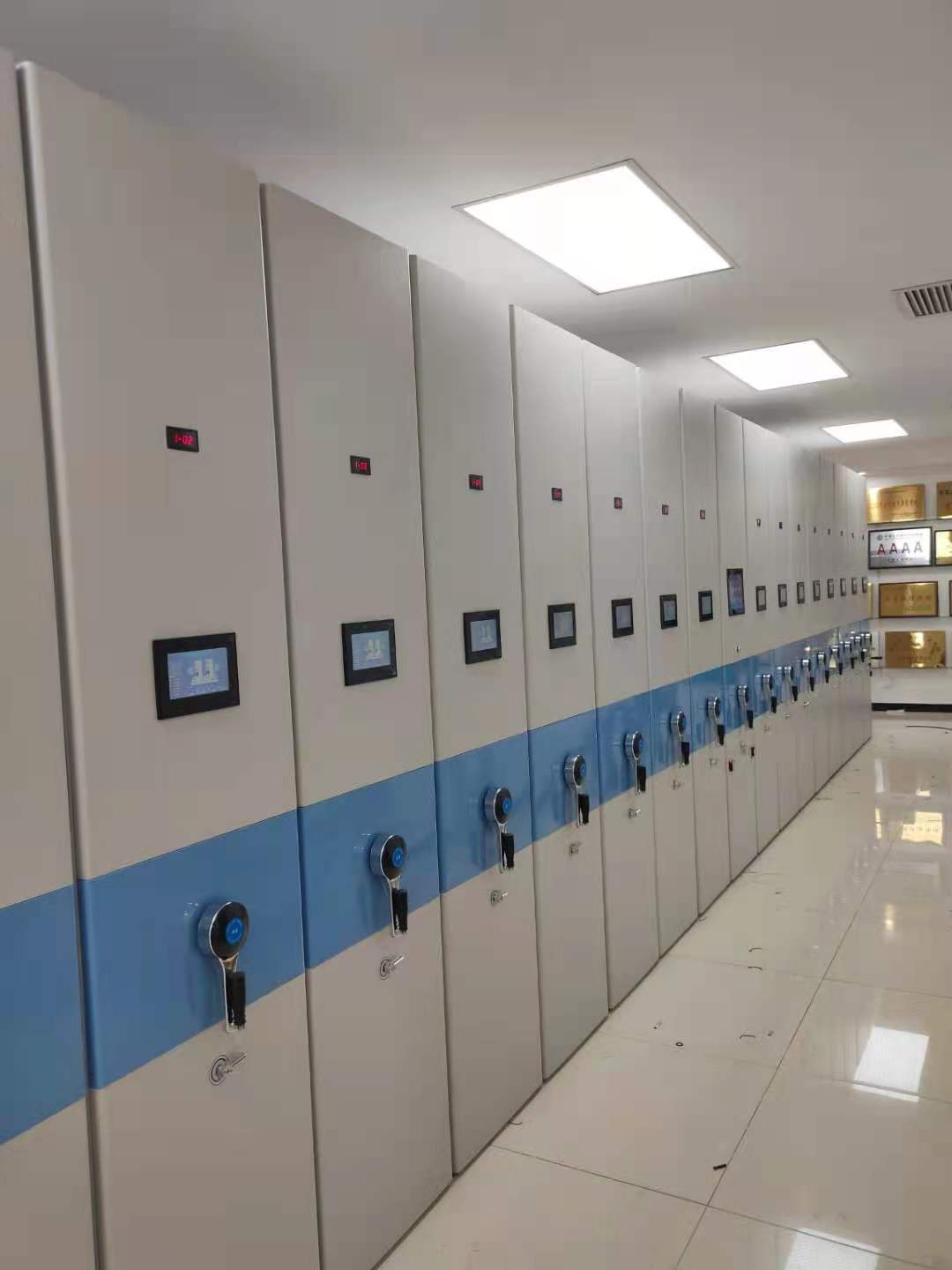 大兴安岭档案库档案密集架<津虎品牌系统一体建设改造>