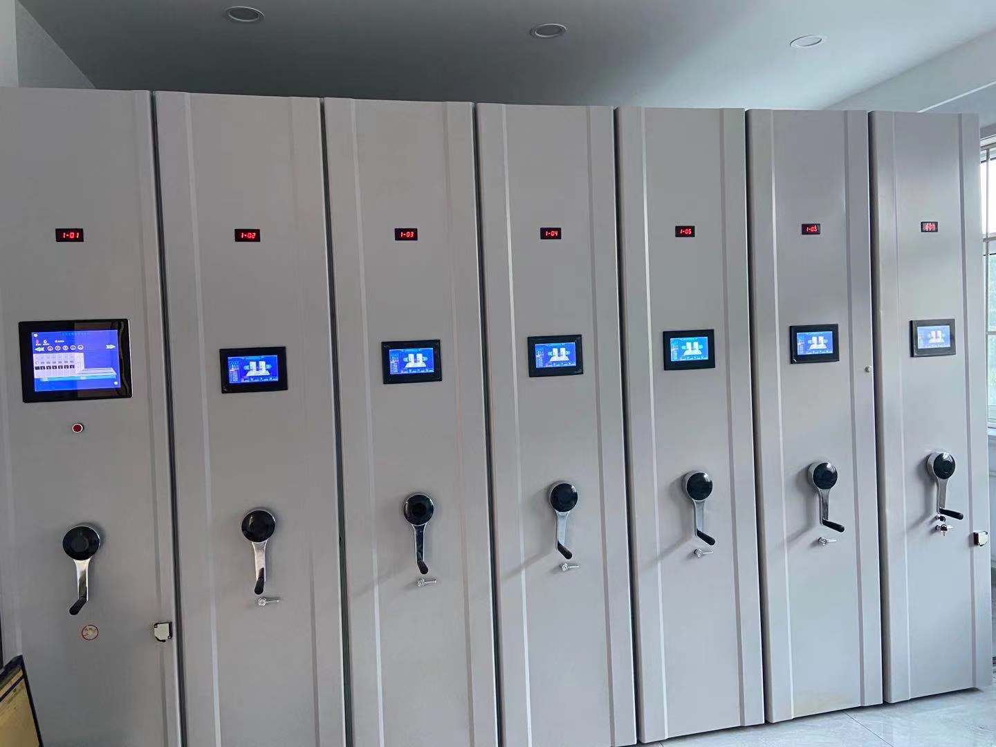 景德镇rfid智能电动密集柜<金虎力家具加工和生产的定制化服务>