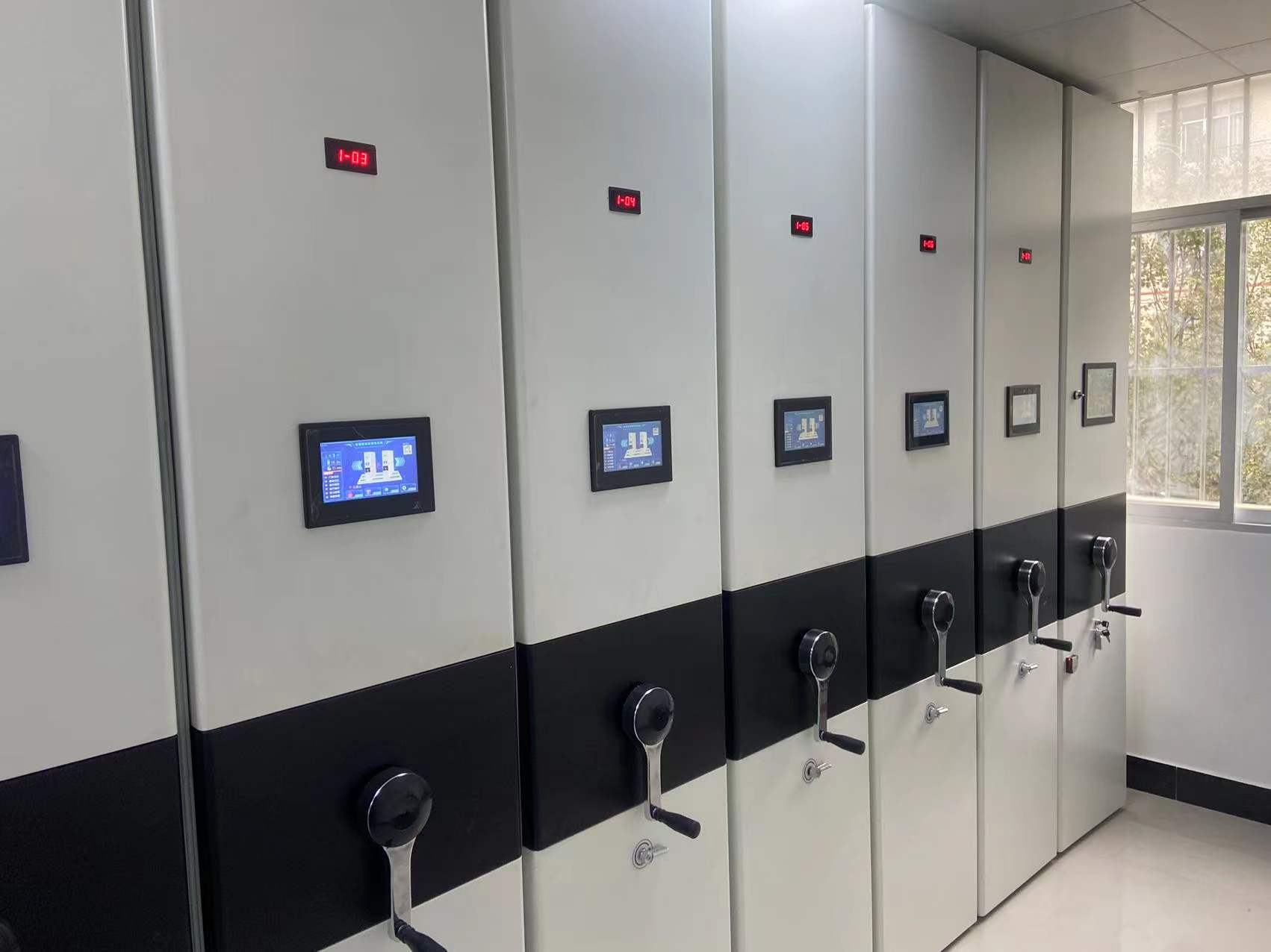 池州移动密集架公司<津虎力品牌RFID系统一体化>