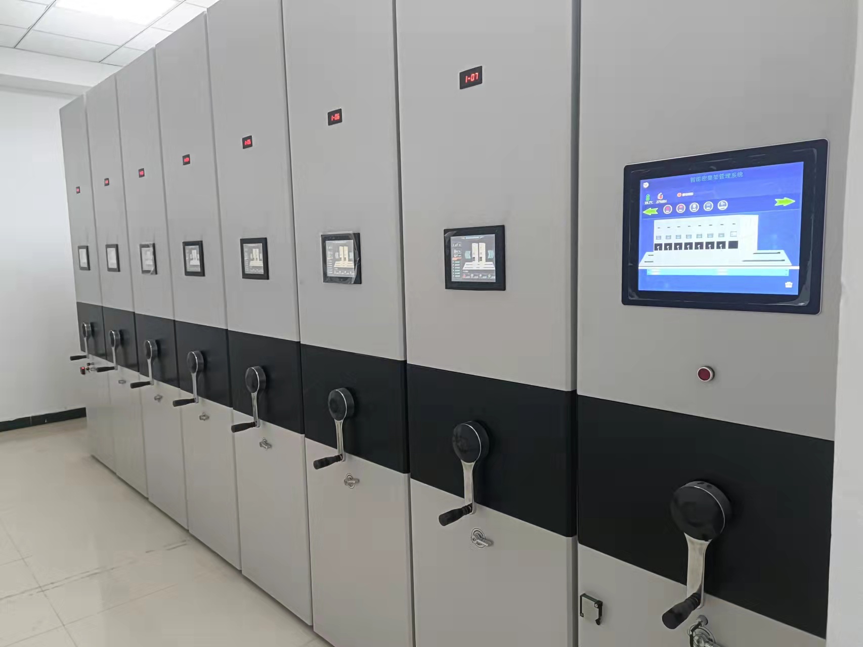 贵港rfid智能密集档案柜<金虎力品牌定做化生产厂>