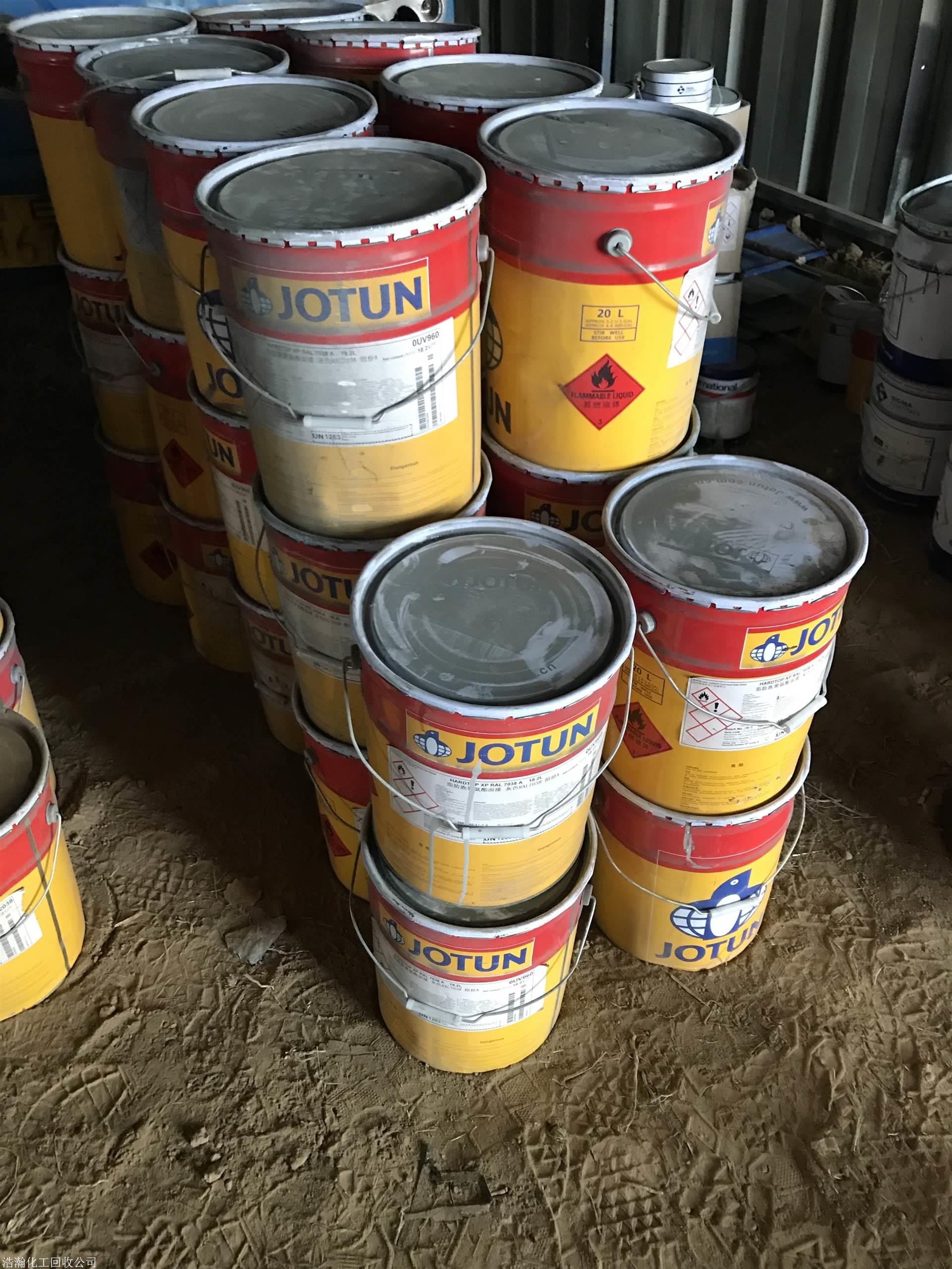 郴州回收油漆《当天上门看货》2026价格