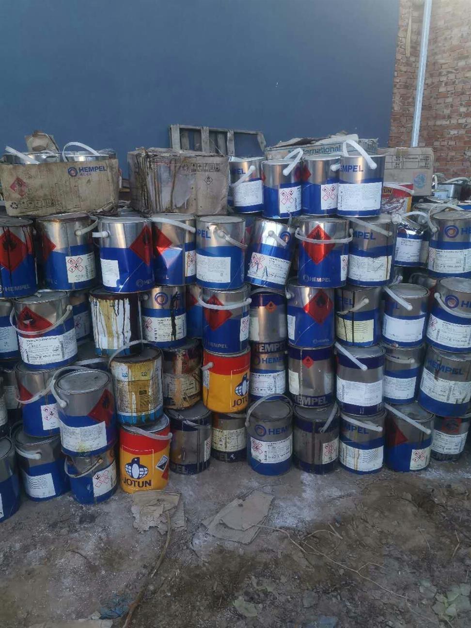 杭州回收油漆《当天上门看货》2026价格