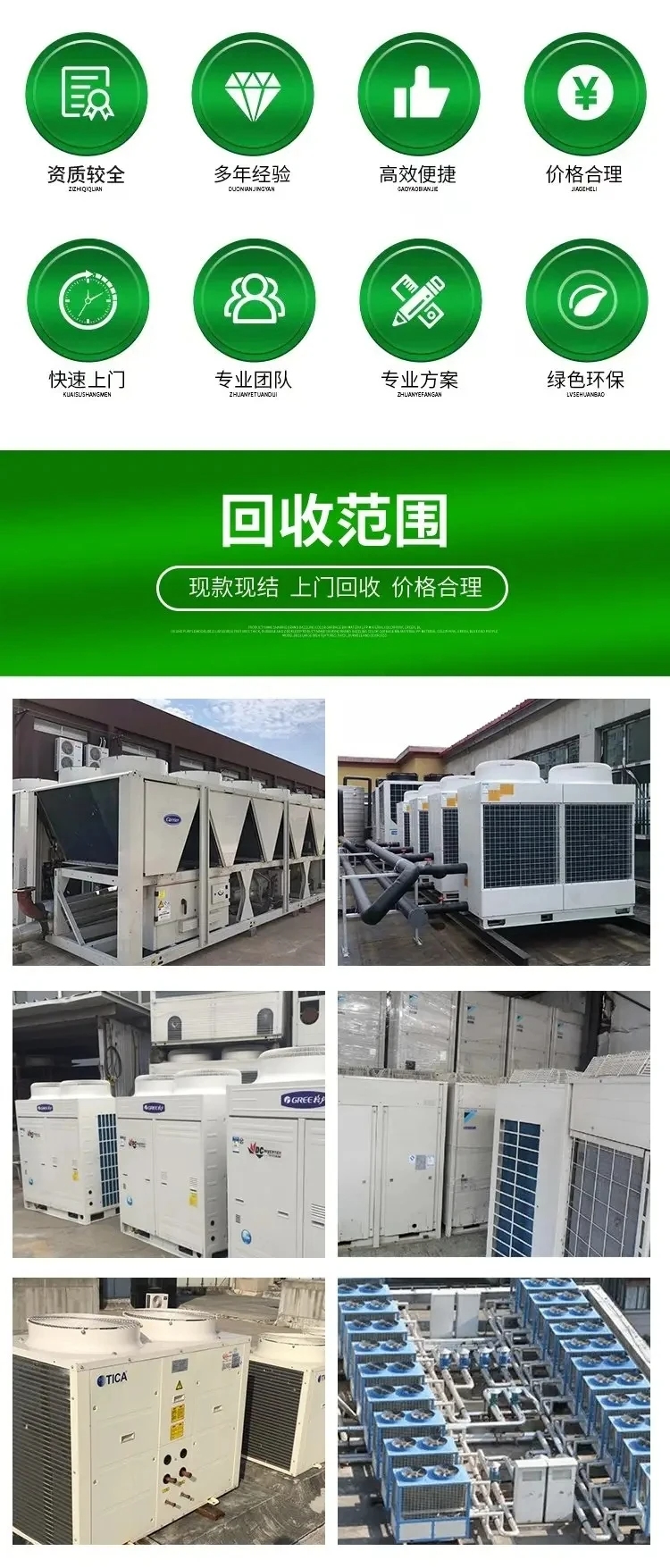 潮州中央空调回收2026+市+县+区+域服务